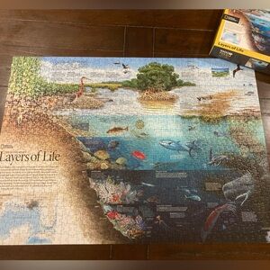 National Geographic “Layers of Life” puzzle 1000 pieces
